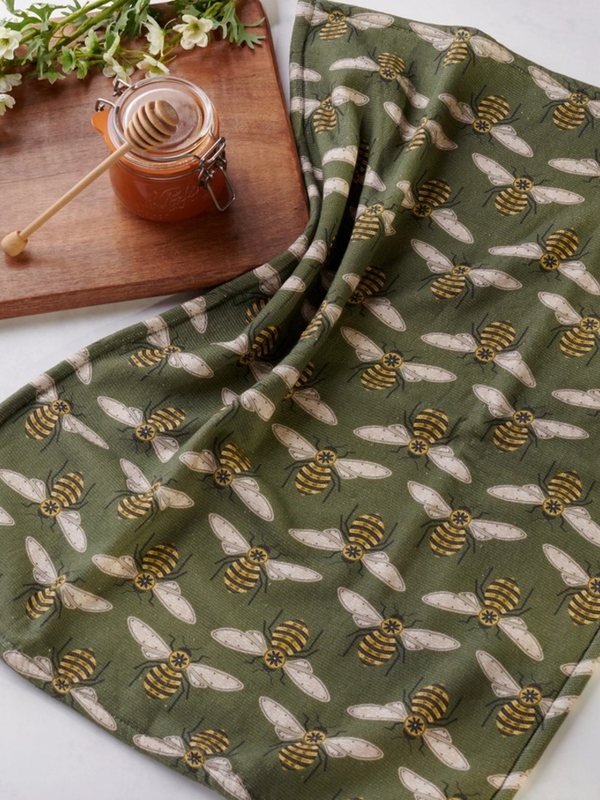 Honey Bee Kitchen Towel