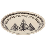Small Pine Trees Plate