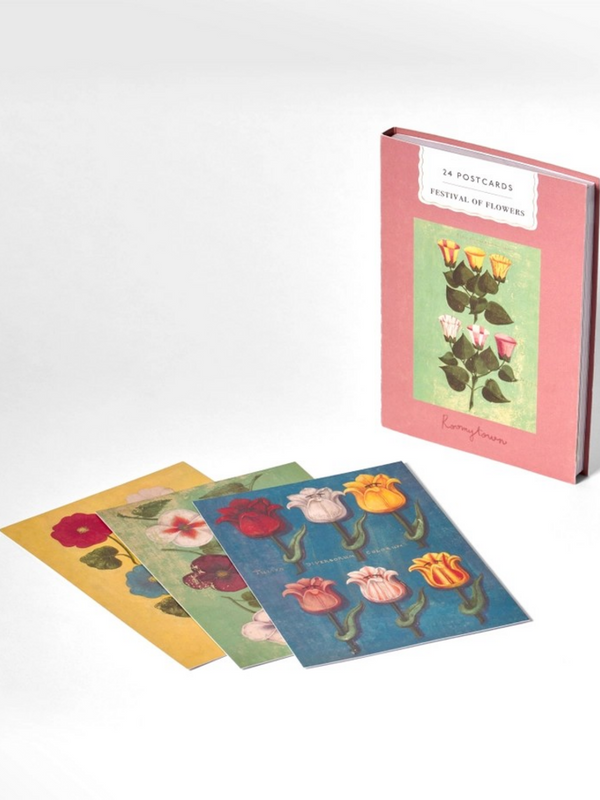 Postcard Book - Festival of Flowers