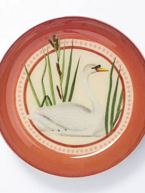 Swan Enamel Tray