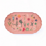 Festival Of Flowers Enamel Tray