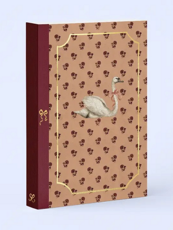 Swan with Bow Journal