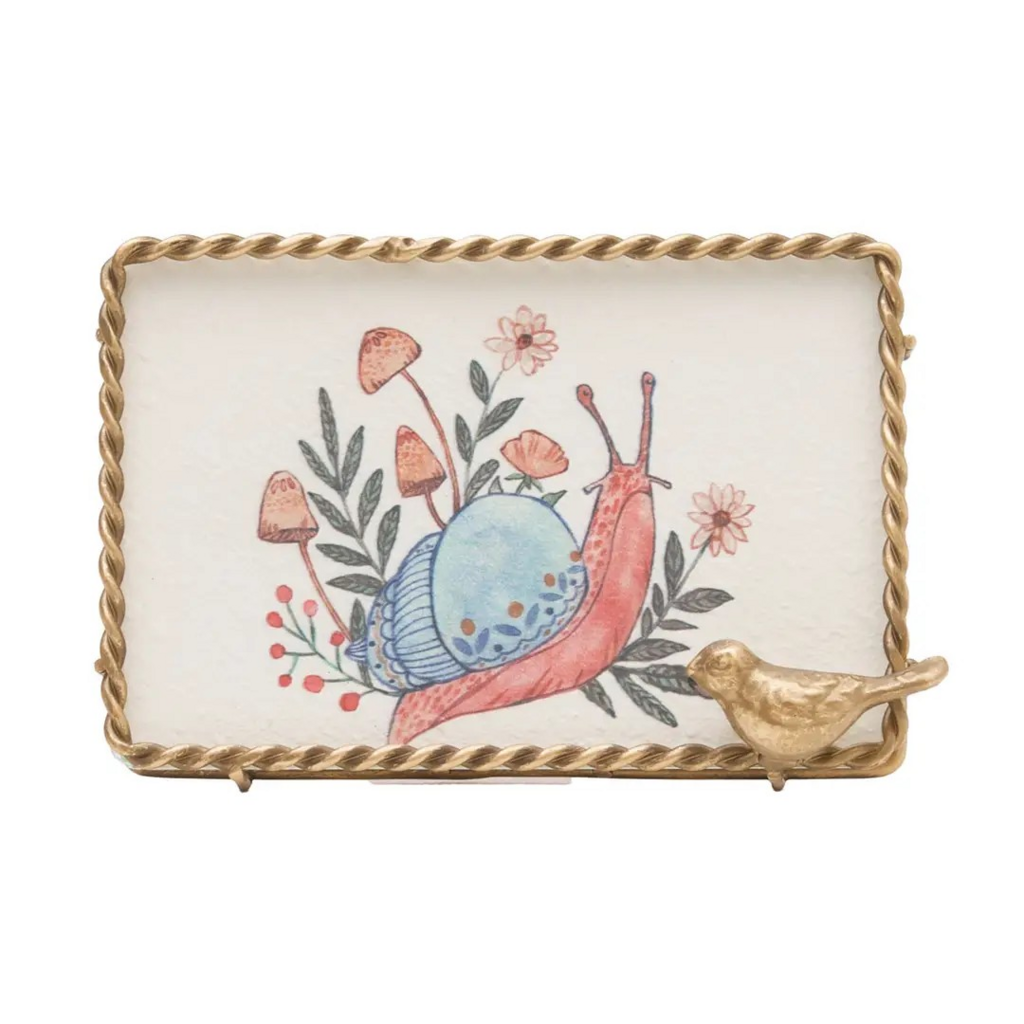 Bird Photo Frame Brass (4x6)