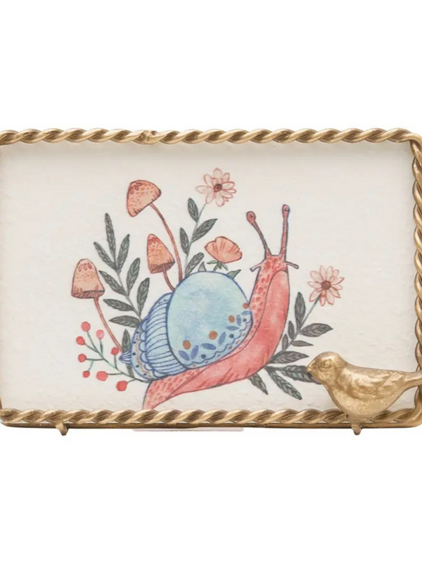 Bird Photo Frame Brass (4x6)