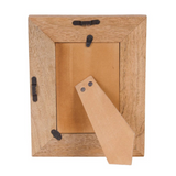 Floral Wood Photo Frame (4x6)