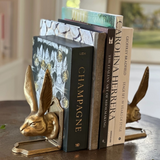 rabbit decorative book end set