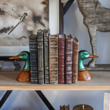 decorative duck bookend set