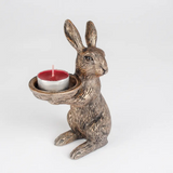rabbit tea light holder