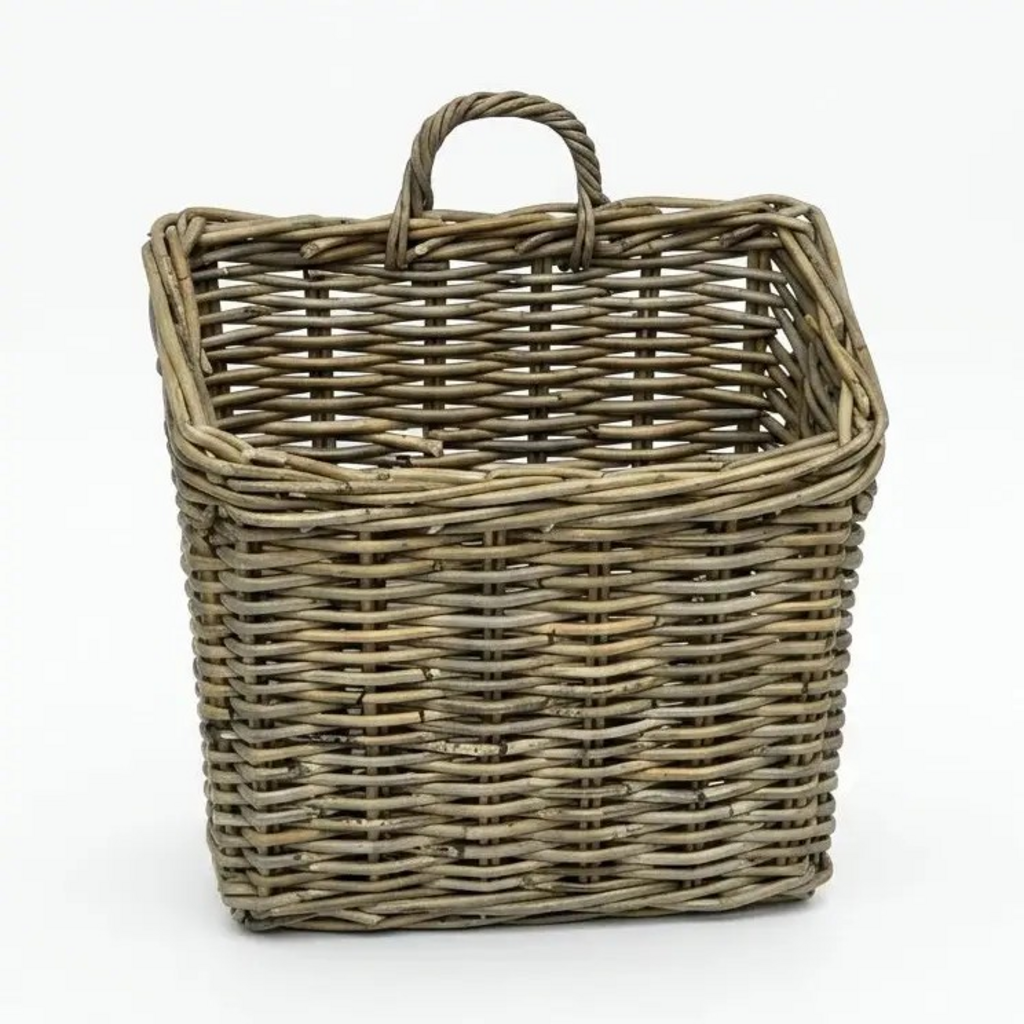 Rattan Tall Flower Basket