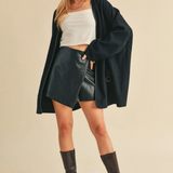 dark navy kimono jacket