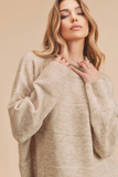natural knit sweater