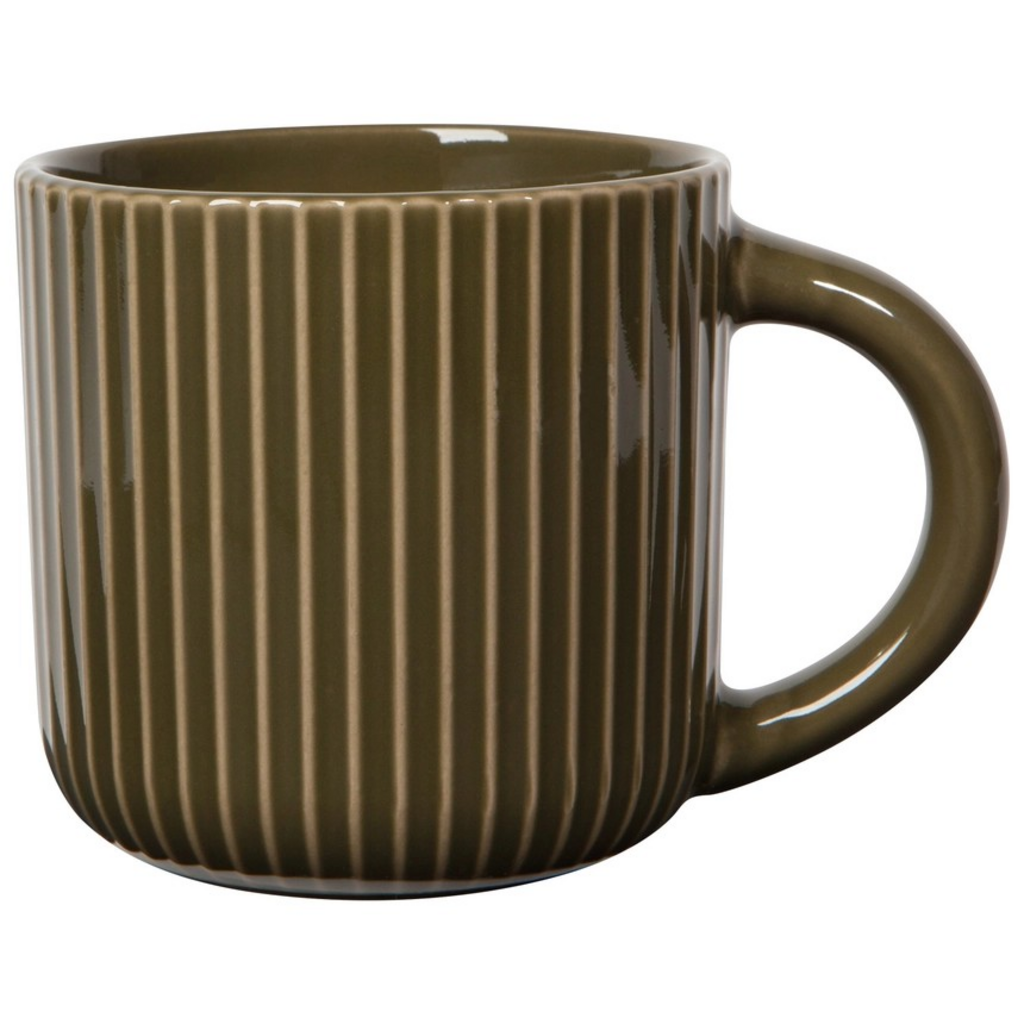 olive branch fluted mug