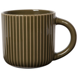 olive branch fluted mug