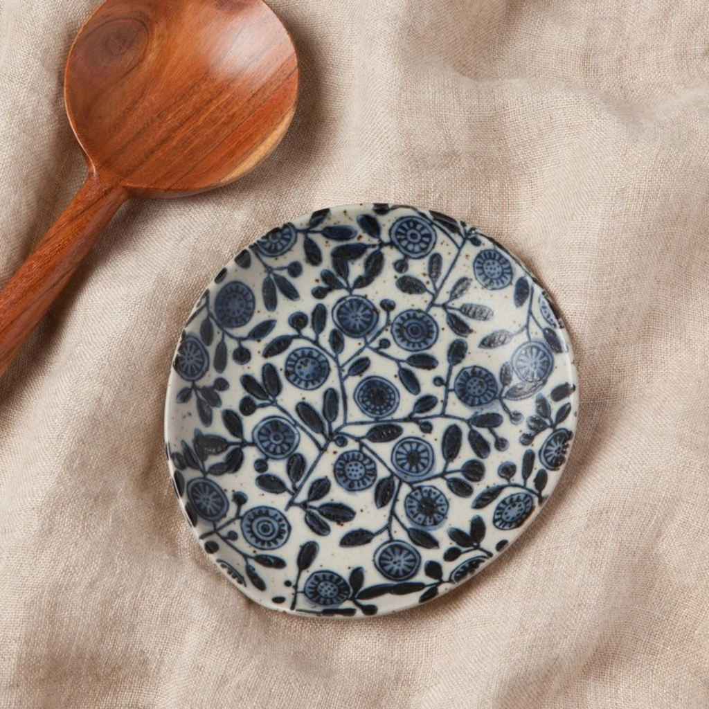 Floral Element Spoon Rest