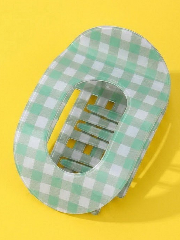 mint jumbo lay flat oval hair claw