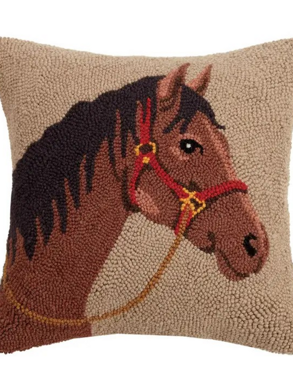 horse hook pillow