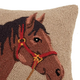 horse hook pillow