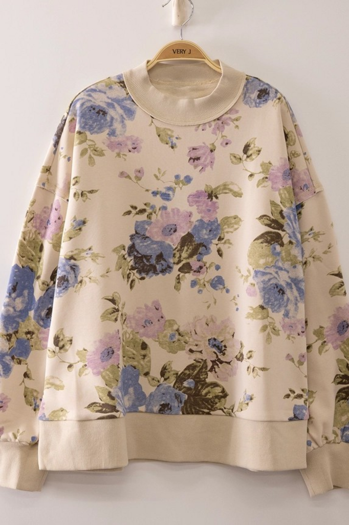 Floral Sweatshirt