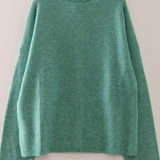 green soft touch button cardigan