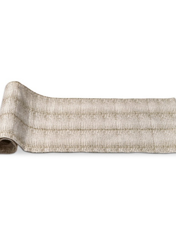 Wabi Sabi Dot Block Print Runner