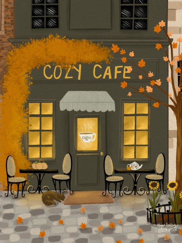 4x6 cozy cafe