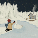 5x5 winter's night print