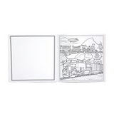 Vehicles & Construction Square Coloring Book