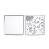 Dinosaur Square Coloring Book