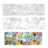 Fold-Out Coloring Book - Wild Things