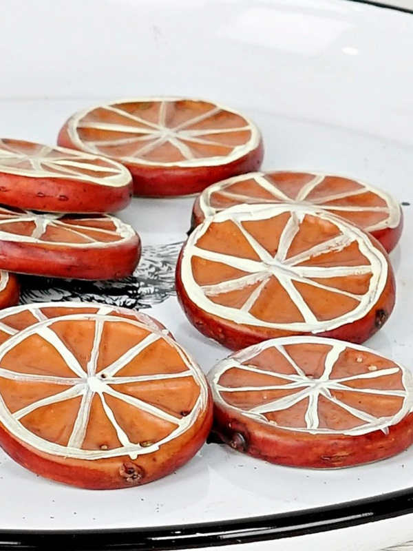 Set of Faux Orange Slices