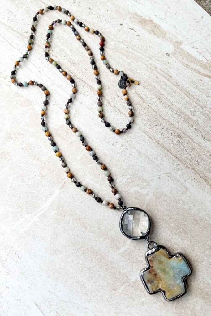 amazonite necklace