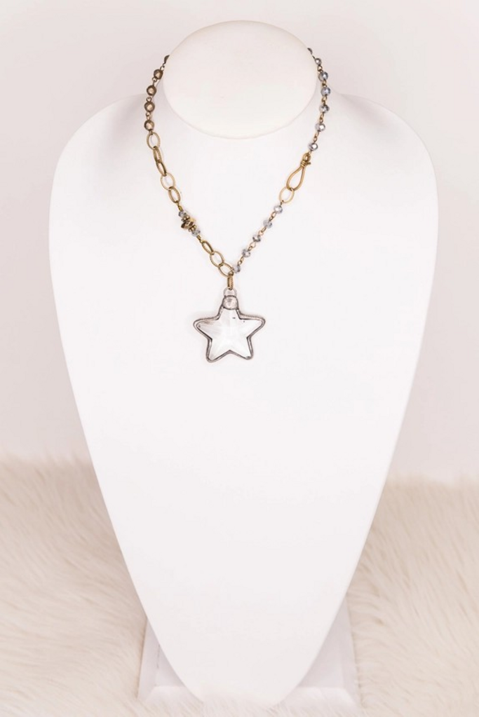 short shooting star necklace