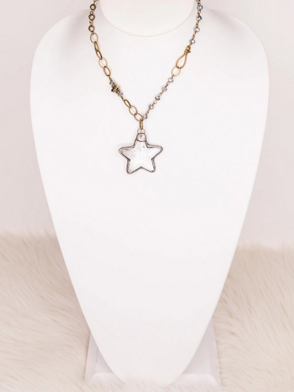 short shooting star necklace
