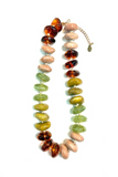 multi color chunky necklace