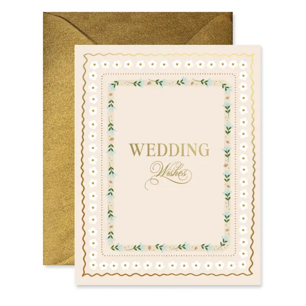 wedding wishes greeting card