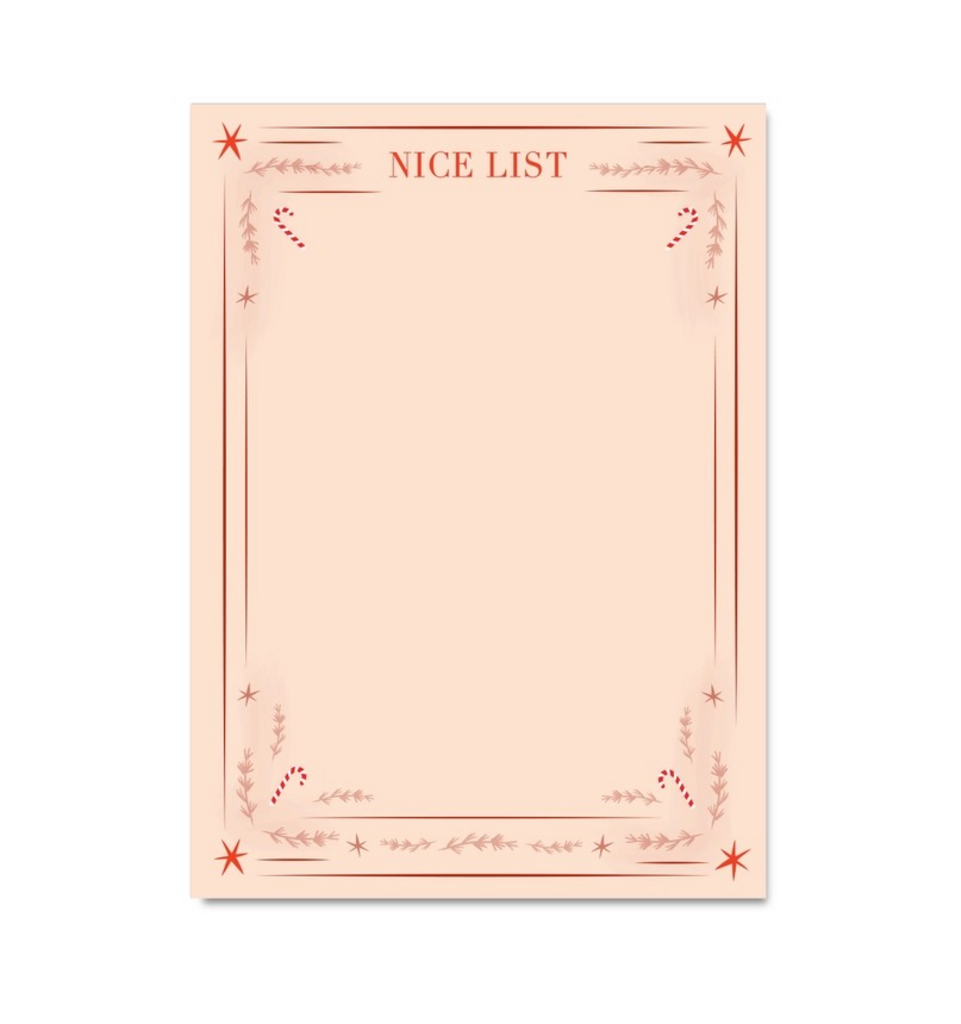 nice list notepad