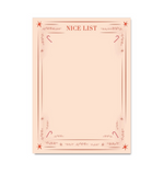 nice list notepad