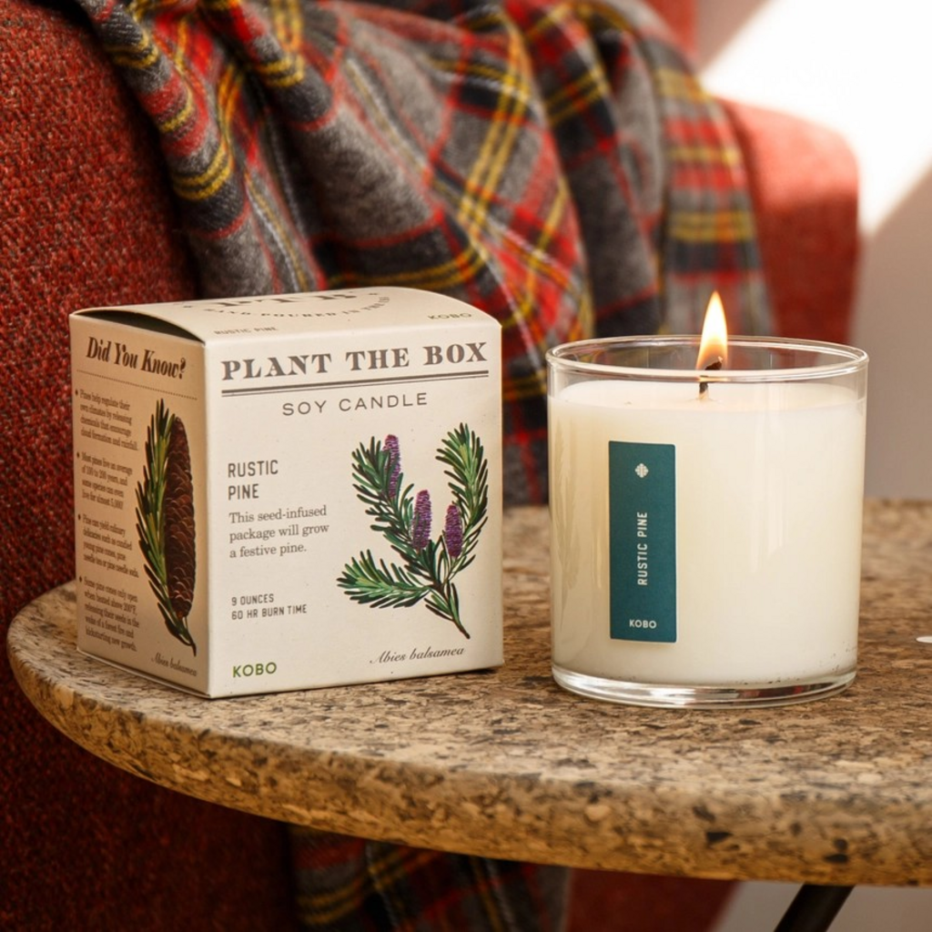Rustic Pine - Plant the Box Candle - 9oz.