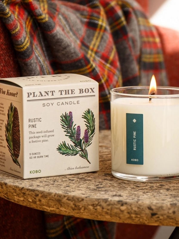 Rustic Pine - Plant the Box Candle - 9oz.