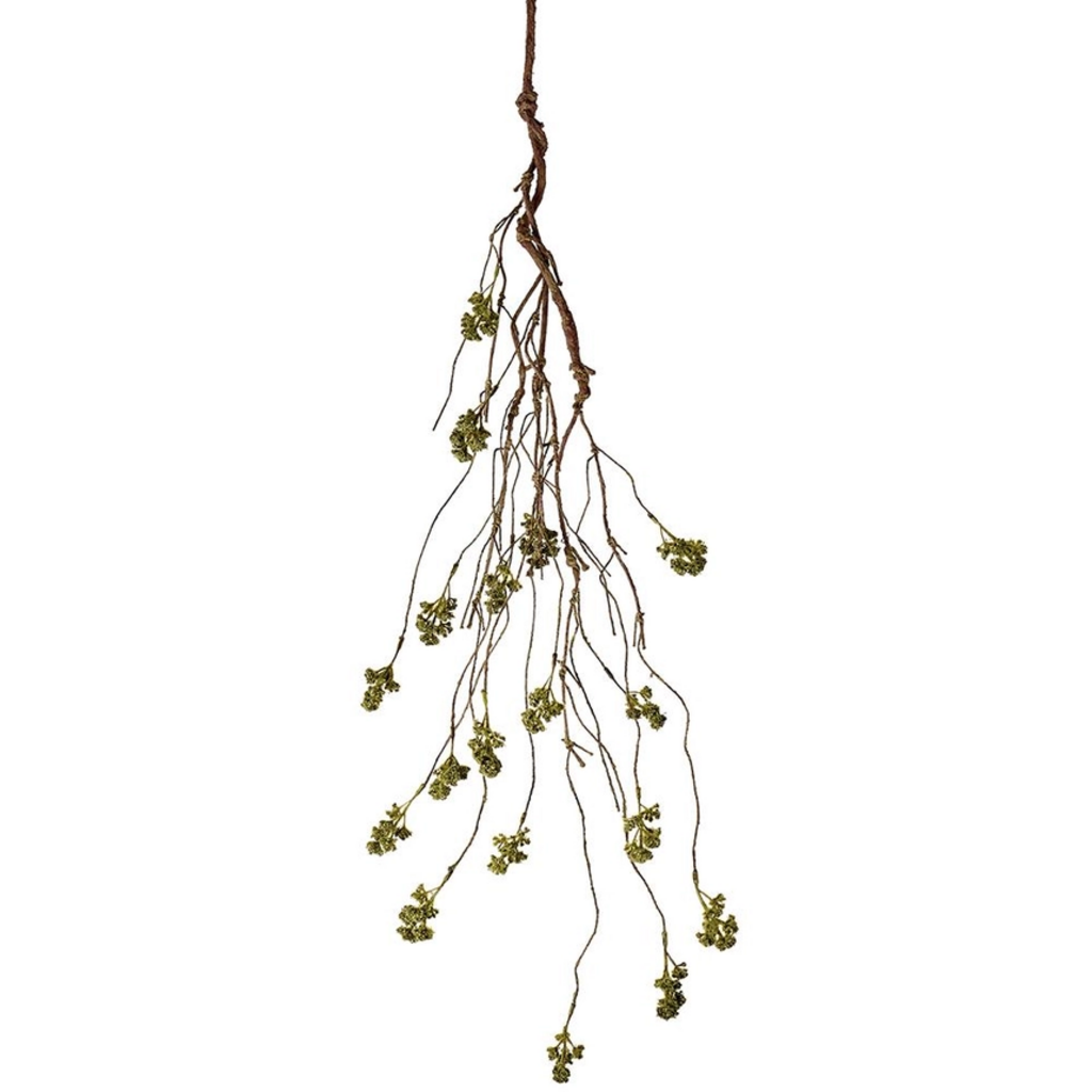 Faux Moss Twig Hanging Spray - 36"