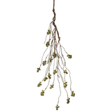 Faux Moss Twig Hanging Spray - 36"