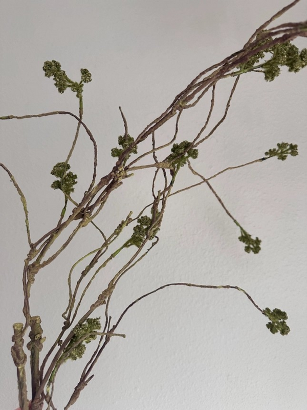 Faux Moss Twig Hanging Spray - 36"