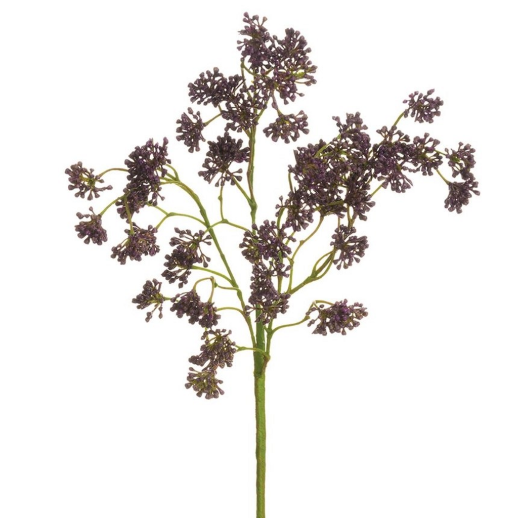 Faux Soft Sedum Spray - 16"