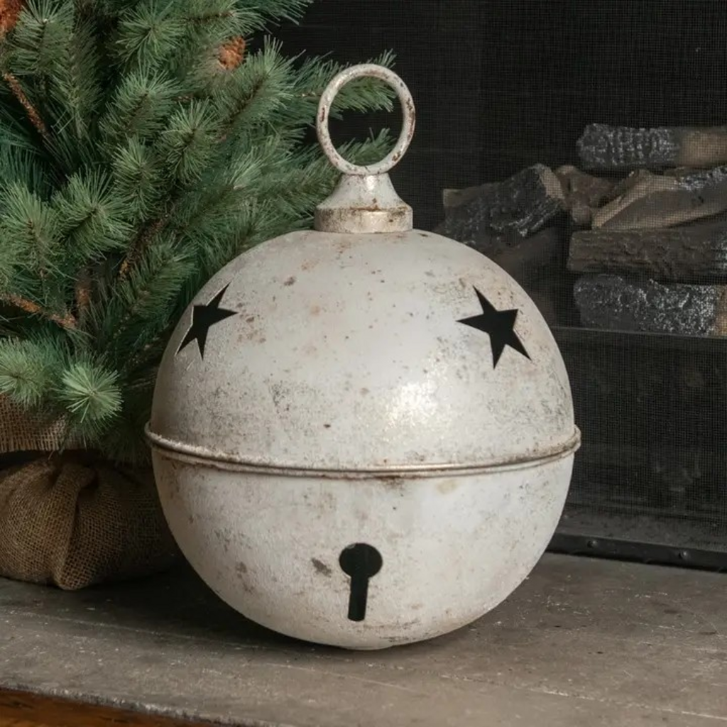 12" White Star Sleigh Bell