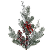 17" iced twig berry pick