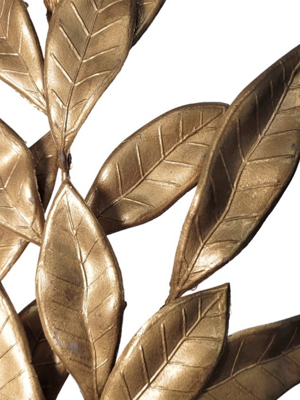 Metallic Bay Leaf Pick - Gold 15”