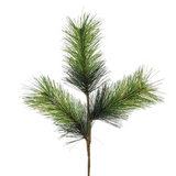 17" mini scotch pine spray in green