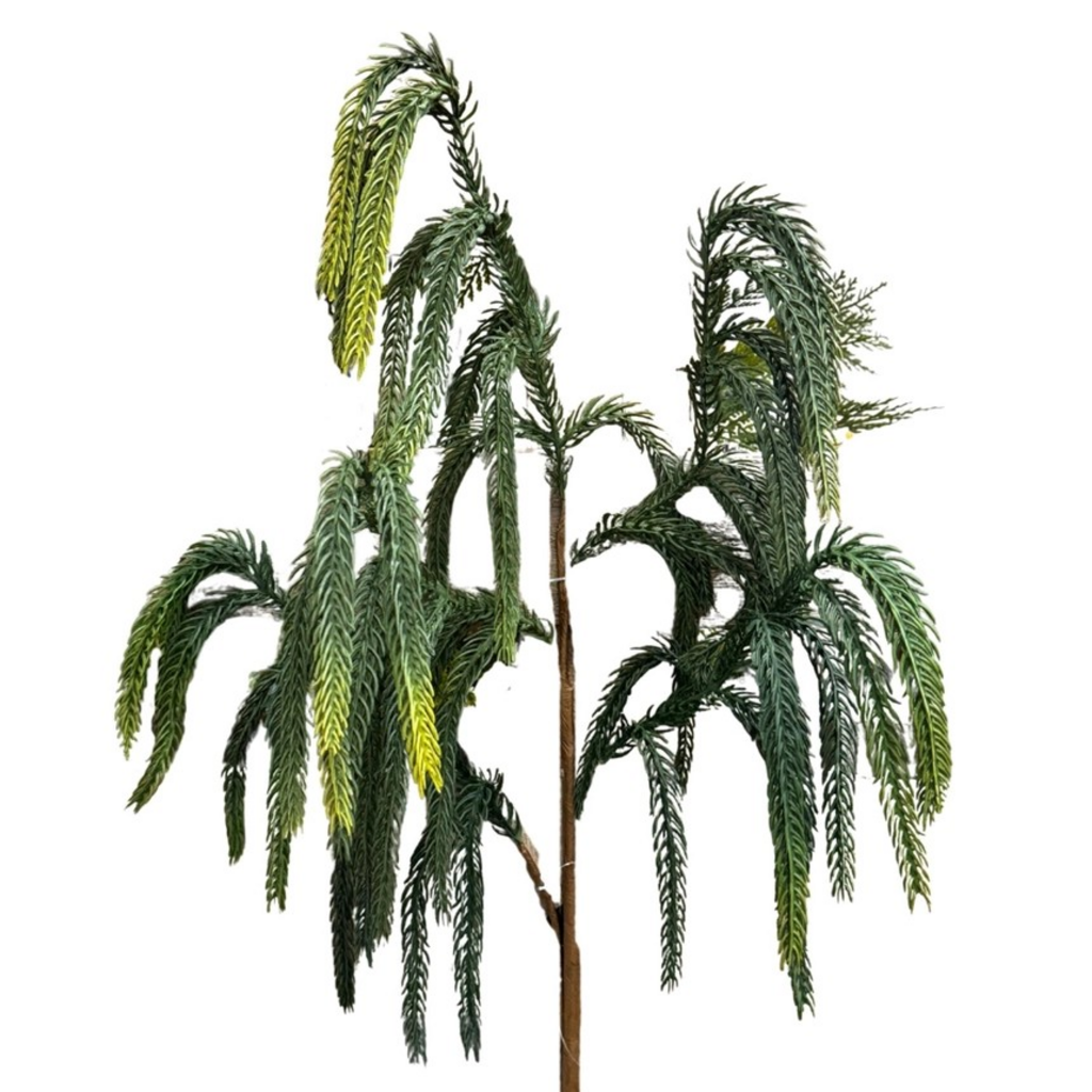 36" real touch Norfolk pine spray