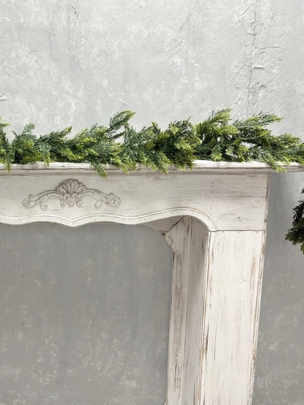 72" soft touch cedar garland