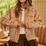 vintage camel twill jacket